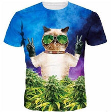 Load image into Gallery viewer, Cats 3D Printed T-shirt Women Men tshirt short Sleeve Casual Men&#39;s Fashion High Quality Clothing tees Tops Dropshipping XXS-4XL