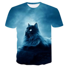 Load image into Gallery viewer, Cats 3D Printed T-shirt Women Men tshirt short Sleeve Casual Men&#39;s Fashion High Quality Clothing tees Tops Dropshipping XXS-4XL