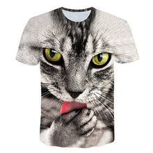 Load image into Gallery viewer, Cats 3D Printed T-shirt Women Men tshirt short Sleeve Casual Men&#39;s Fashion High Quality Clothing tees Tops Dropshipping XXS-4XL