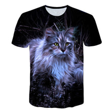Load image into Gallery viewer, Cats 3D Printed T-shirt Women Men tshirt short Sleeve Casual Men&#39;s Fashion High Quality Clothing tees Tops Dropshipping XXS-4XL