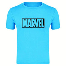 Load image into Gallery viewer, MARVEL T-Shirt 2019 New Fashion Men Cotton Short Sleeves Casual Male Tshirt Marvel T Shirts Men Women Tops Tees XXXL