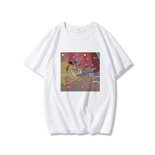 Load image into Gallery viewer, Summer new ulzzang Harajuku fun kawaii TOM cat and jerry mouse print T-shirt ins fashion loose head O-neck casual female T-shirt