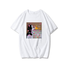 Load image into Gallery viewer, Summer new ulzzang Harajuku fun kawaii TOM cat and jerry mouse print T-shirt ins fashion loose head O-neck casual female T-shirt