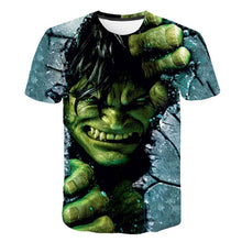 Load image into Gallery viewer, New Simpson Snoopy and other animation printing T-shirts with round collar and short sleeves in summe
