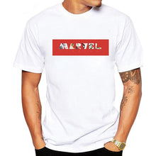 Load image into Gallery viewer, LUSLOS 2019 Men&#39;s Casual Marvel Printed T Shirt Fashion Streetwear O-Neck Male Tshirt Man T-shirt Tee Top camiseta masculina