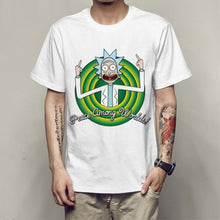 Load image into Gallery viewer, Men&#39;s T-shirt crewneck loose rick and morty printed  T shirt 2019 new casual mens tshirt tops free shiping